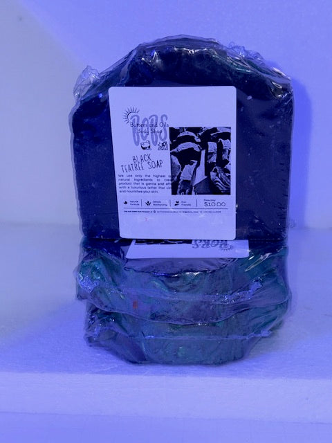 BLACK TEATREE SOAP 6oz.