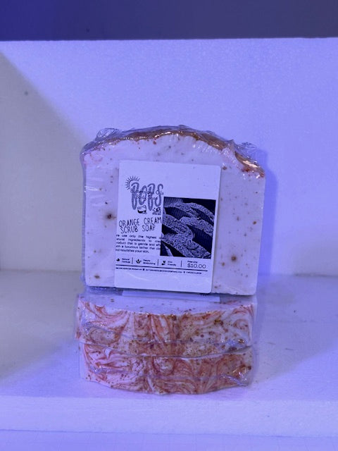 ORANGE CREAM SCRUB - Natural Orange Oil Body Scrub